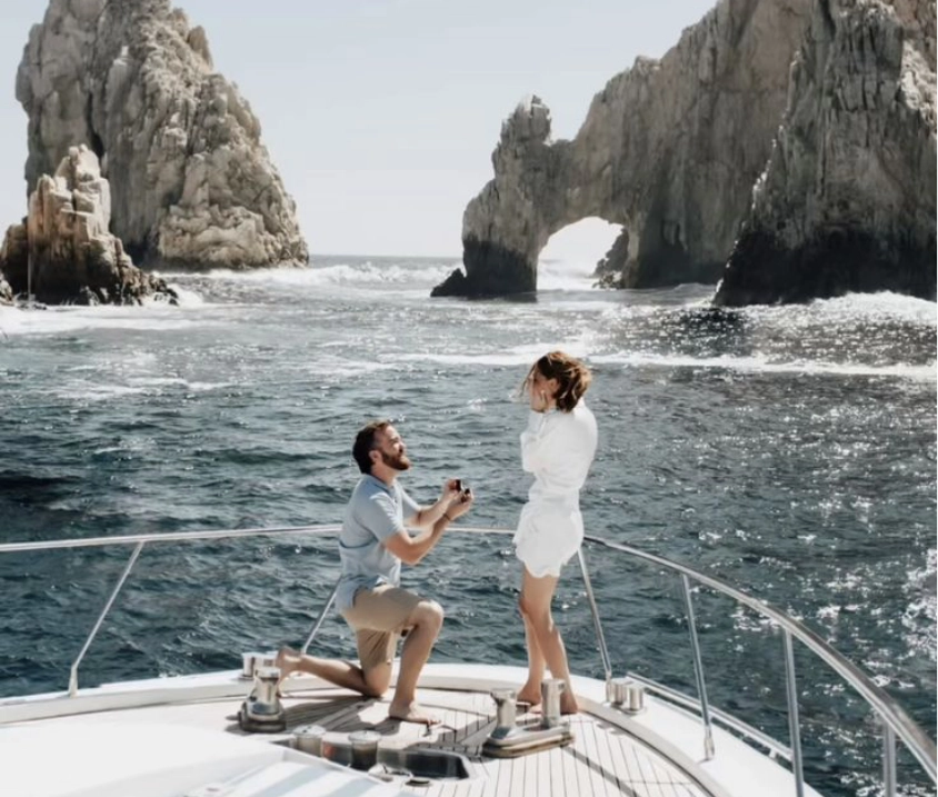 demande en mariage bateaux